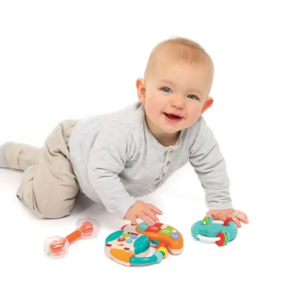 Bebé con Conjunto Musical Ludi France-Jugeteria Mukkies Lanzarote.webp