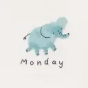 Detalle-Monday-Pack-siete-bodies-algodón-manga-corta-diseño-animales-12M-Cartars.webp