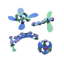 CLITSYBG1-Magnetico-Itsy-Pack-Verde-Azul-Clixo-a.webp
