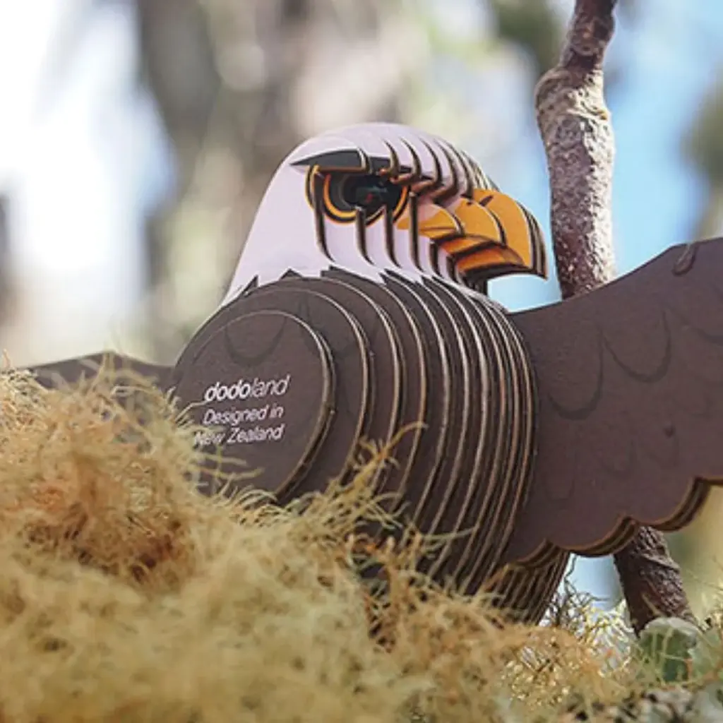 Puzzle 3D Aguila Calva-Eugy Dodoland-Disponible en Canarias Juguetería Mukkies.webp