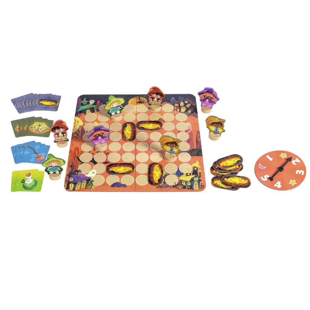 E1108-Componentes-Juego-de-Mesa-Magic-Mayhem-Hape-Jugueteria-Lanzarote.webp