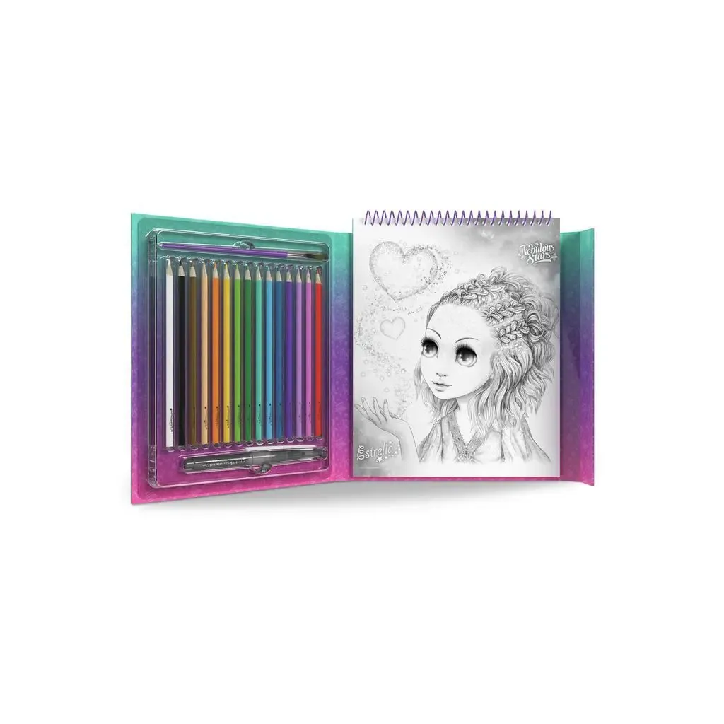 Libro-abierto-de-Acuarelas-Nebulous-Star.webp