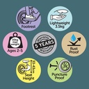 Tickit Bicicleta de equilibrio Whizz azul