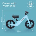 Tickit Bicicleta de equilibrio Whizz azul