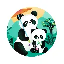 Detalle-Puzzle-Silueta-Leo-el-panda-24-piezas-Djeco-Juegueteria-Lider-en-Canarias.webp