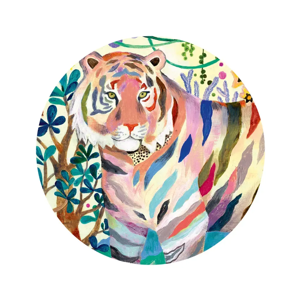 Detalle-Puzzle-Galeria-Rainbow-Tigers-1000-piezas-Djeco-Jugueteria-Mukkies-Canarias.webp