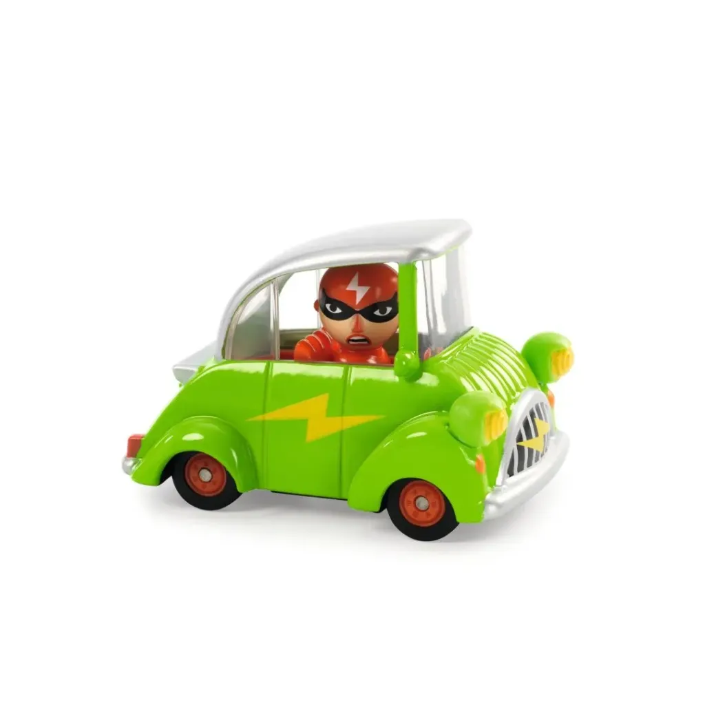 Coche-Coleccion-crazy-motors-green-flash-djeco-jugueteria-educativa-Lanzarote.webp