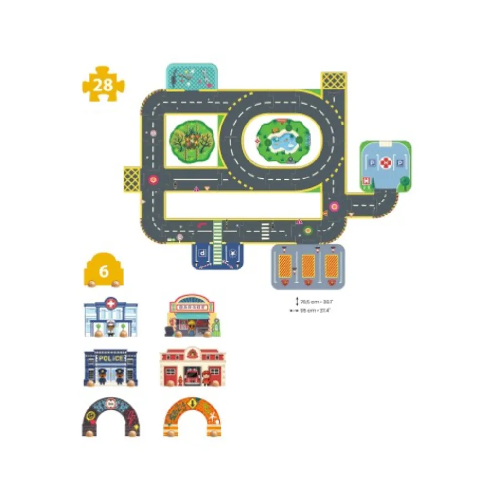 Componentes-Crazy-Motors-Puzzle-Pop-Up-City-Gigante-33-piezas-Djeco-Jugueterias-en-Lanzarote.webp