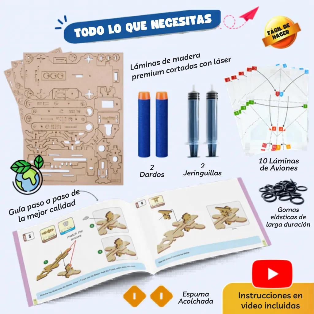 Componentes-Smartivity-Lanzador-De-Aviones-Hidráulico-Jugueteria-Lanzarote.webp