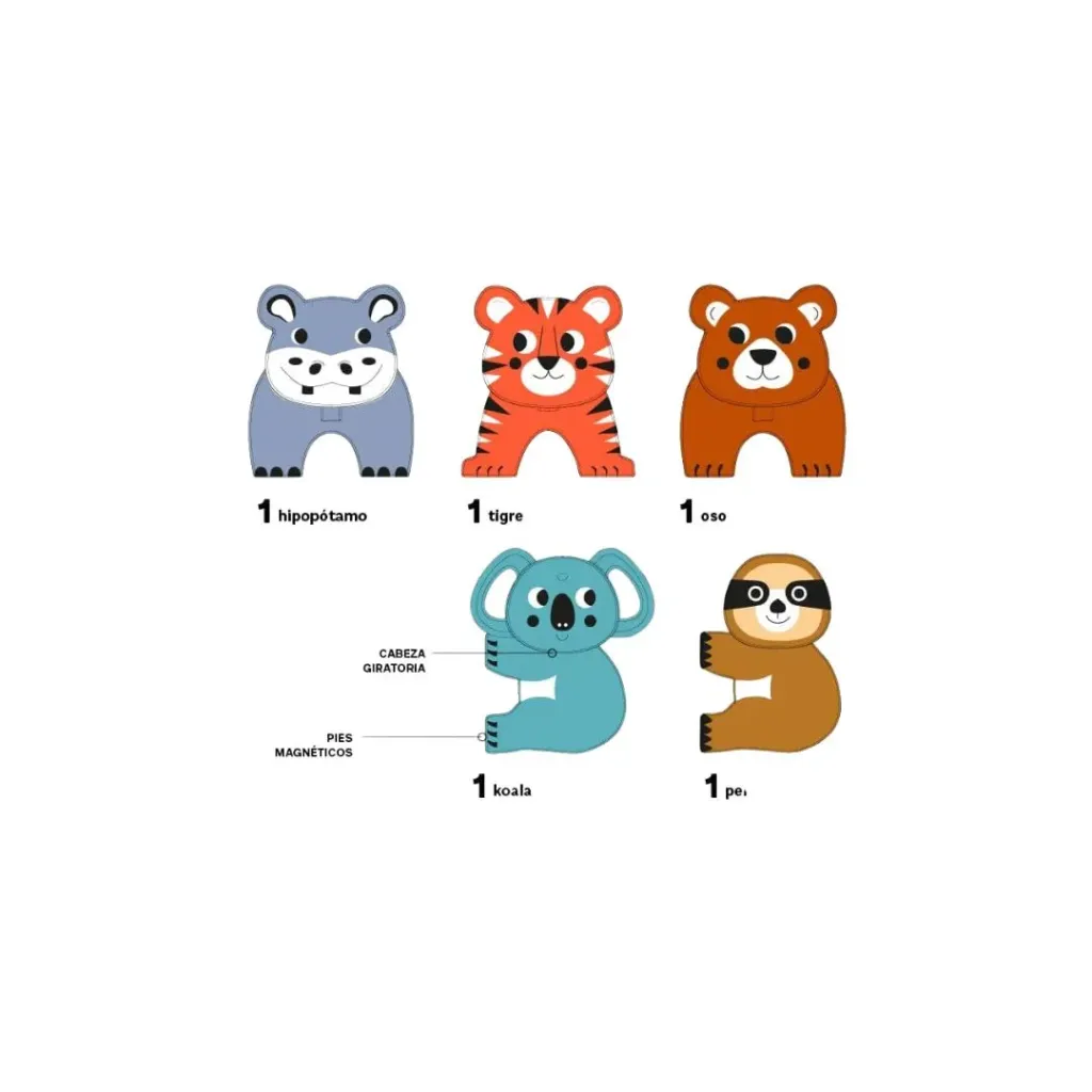 Detalles-juego-magnetico-animales-savana-imanix-braintoys-jugueteria-Las Palmas.webp