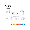 Componentes-Juego-Magnético-Imanix-Carreras-Pista-105 piezas-Jugueterias-en-Las Palmas.webp