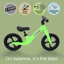 Tickit Bicicleta de equilibrio Whizz verde