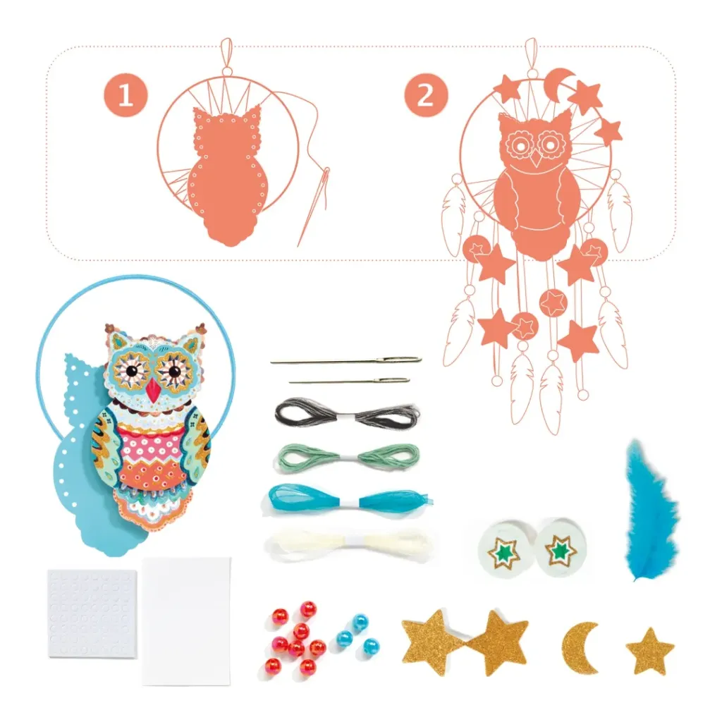 Componentes-DIY-Atrapasueños-Para-Crear-Lechuza-Djeco-Jugueteria-Lanzarote.webp