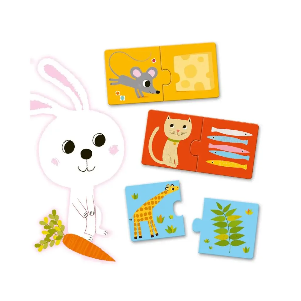 Detalle-puzzles-educativo-duo-a-comer-djeco-jugueterias-Las Palmas.webp