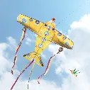 Cometa Maxi Plane a partir de 5 años volando-Djeco-Jugueteria Especializada Mukkies.webp