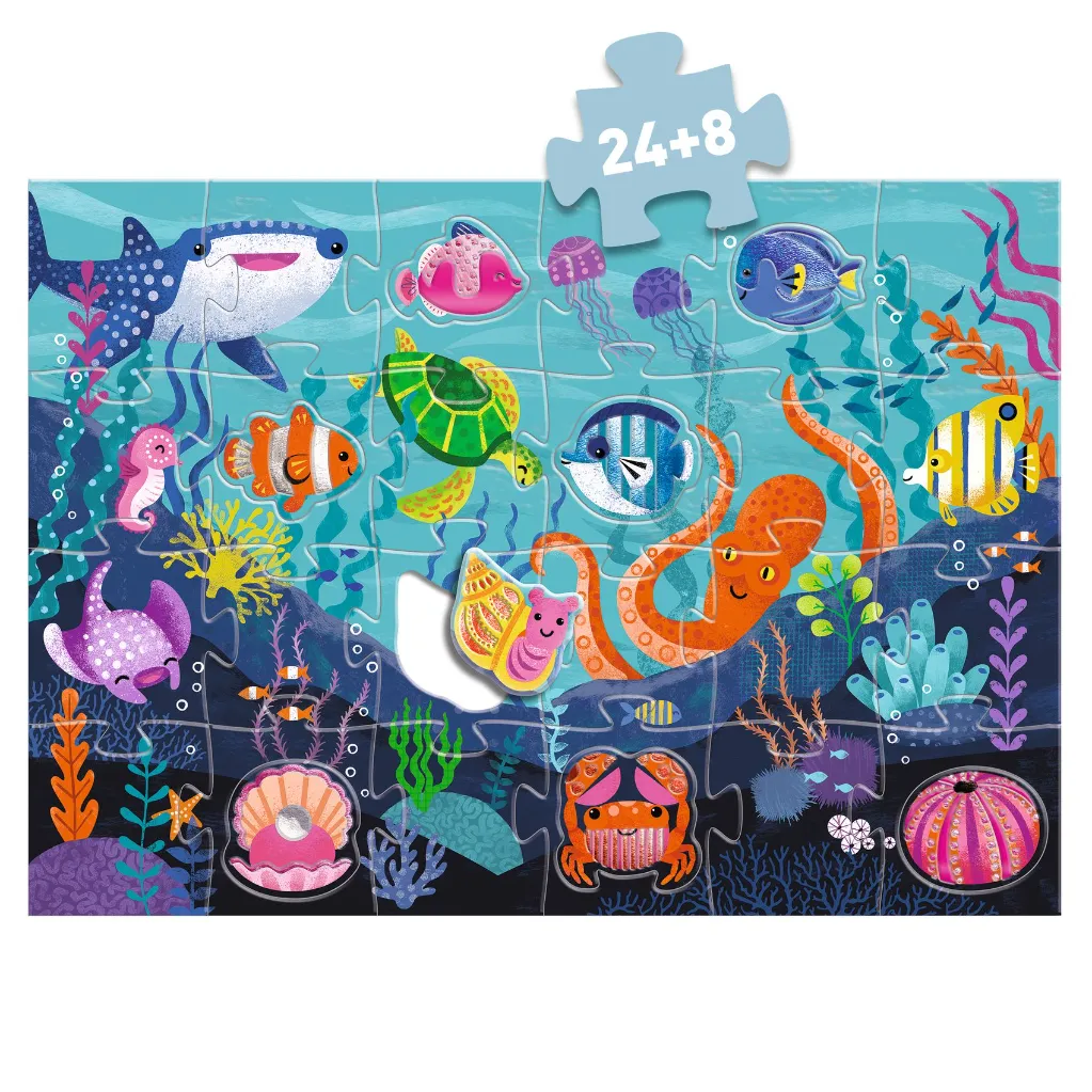 Puzzle Gigante con texturas Tactilo Mar-Djeco-Jugueteria Educativa en Canarias.webp