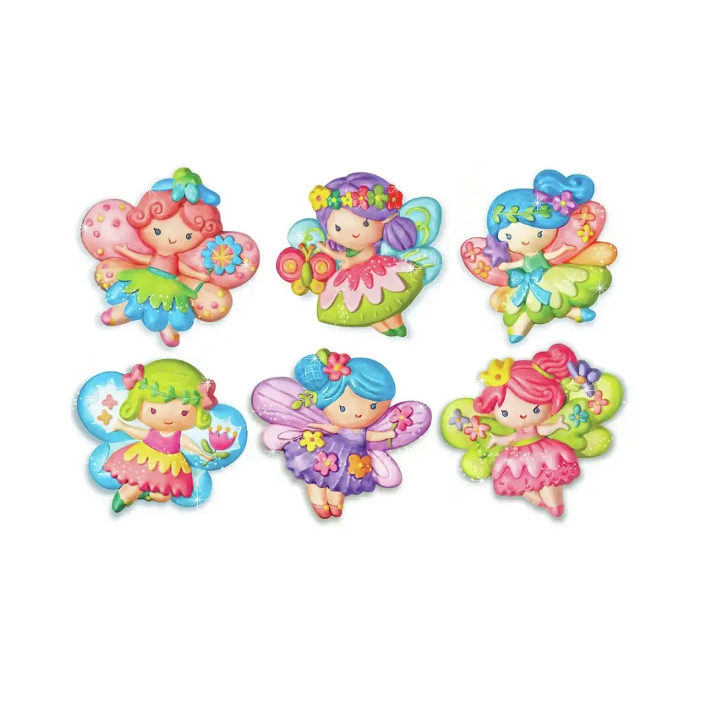 Diseños Moldea y Pinta Hadas Brillantes-4M-Juguetería Mukkies.webp