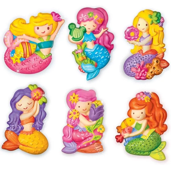 Diseños Moldea y Pinta Sirenas-4M-Juguetería Educativa Lanzarote.webp