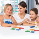 Madre e hijas con Juego De Cartas A Toda Letra-Ludilo-Juguetería Mukkies