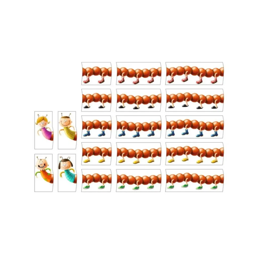 Componentes Juego de Mesa Pocket Pantolino-Ludilo-de 2 a 4 jugadores a partir de 4 años.webp