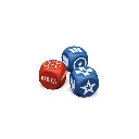 Dados del Juego de cartas de geografía Banderea-Ludilo-a partir de 6 años-2 a 10 jugadores.webp