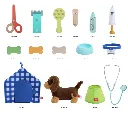 Componentes Set veterinario-Hape-juego simbolico a parti de los 3 años.webp