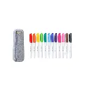 12 Rotuladores Borrables con Estuche-Scribble Mat-para pintar una y otra vez.webp