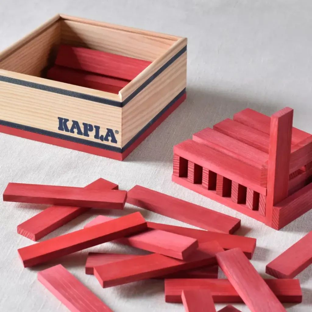 Juego Tablillas 40 Rojo-Kapla-disponible en Jugueteria Mukkies con envio a todas las Islas Canarias.webp