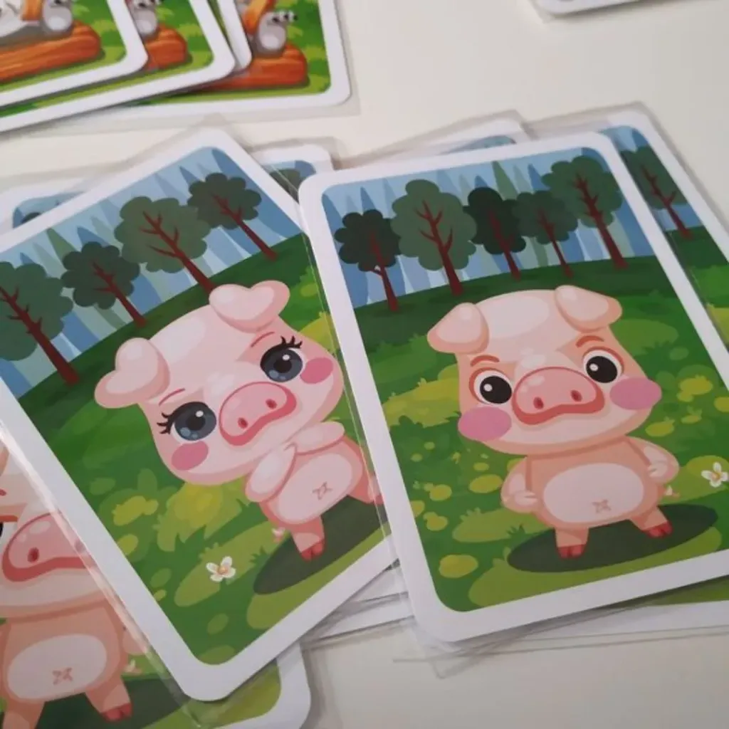Juego de Cartas Piggy Forest-Mixingames-juego con 10 variantes.webp