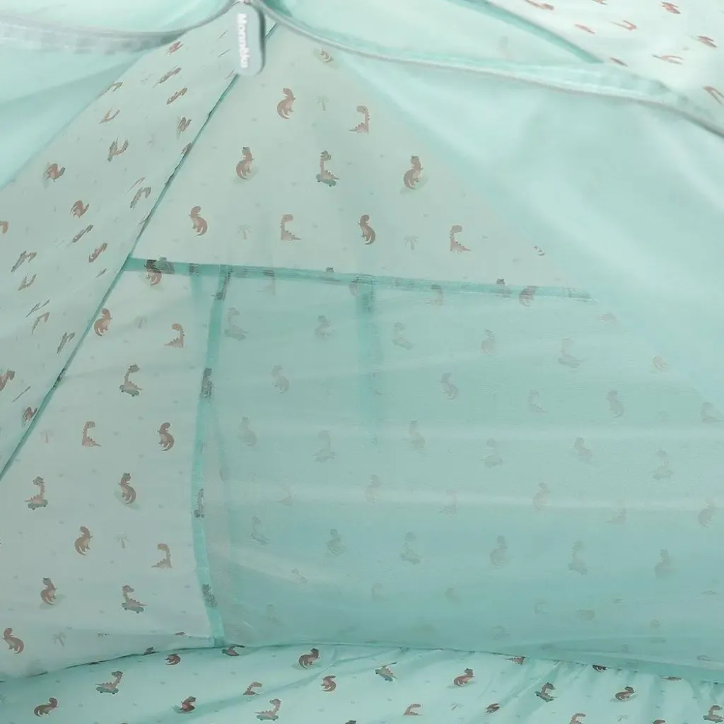 Detalle Carpa Pop Up con Protector Antimosquitos Cool Dinos Mini-Monnëka-disponible en Lanzarote.webp