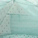 Detalle Carpa Pop Up con Protector Antimosquitos Cool Dinos Mini-Monnëka-disponible en Lanzarote.webp
