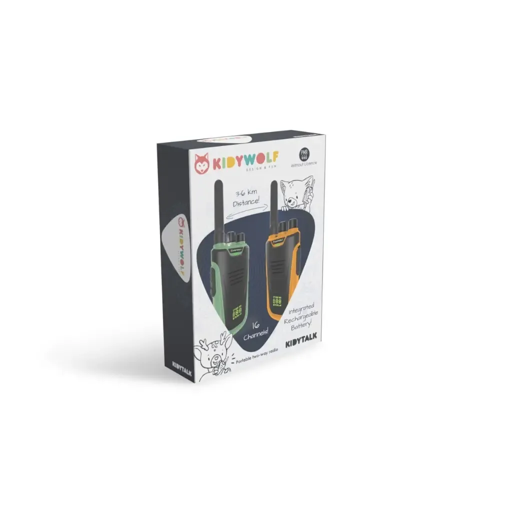 KDTALKGO-KIdytalk-Verde-Naranja-Kidywolf-Jugueteria-Mukkies.webp