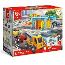Caja Estación de Reparación y Lavado-Hape-disponible en Juguetería Educativa Mukkies.webp