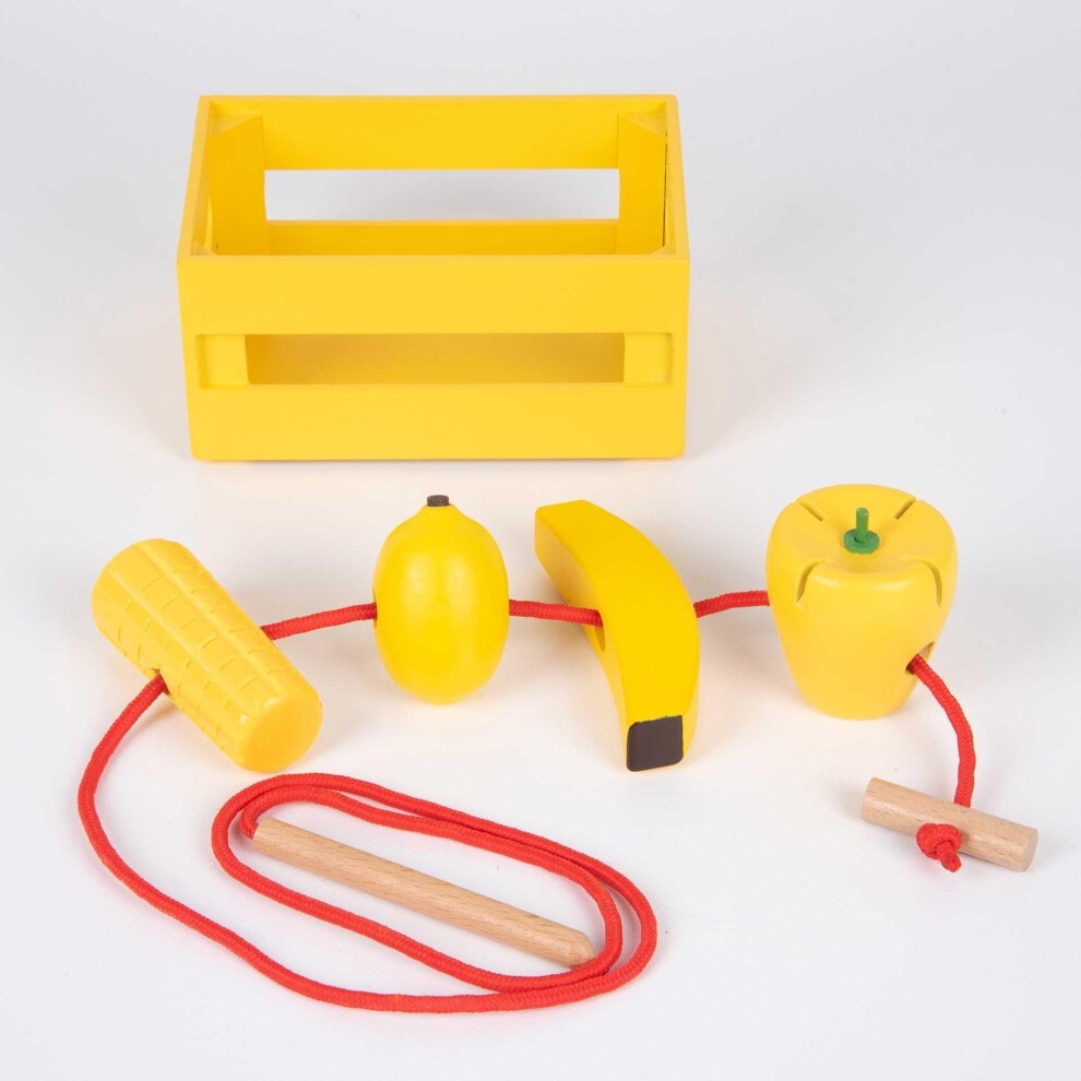 Tickit Conjunto 5 cajas madera frutas y verduras 