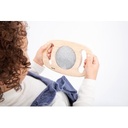 Tickit Panel de purpurina plateada