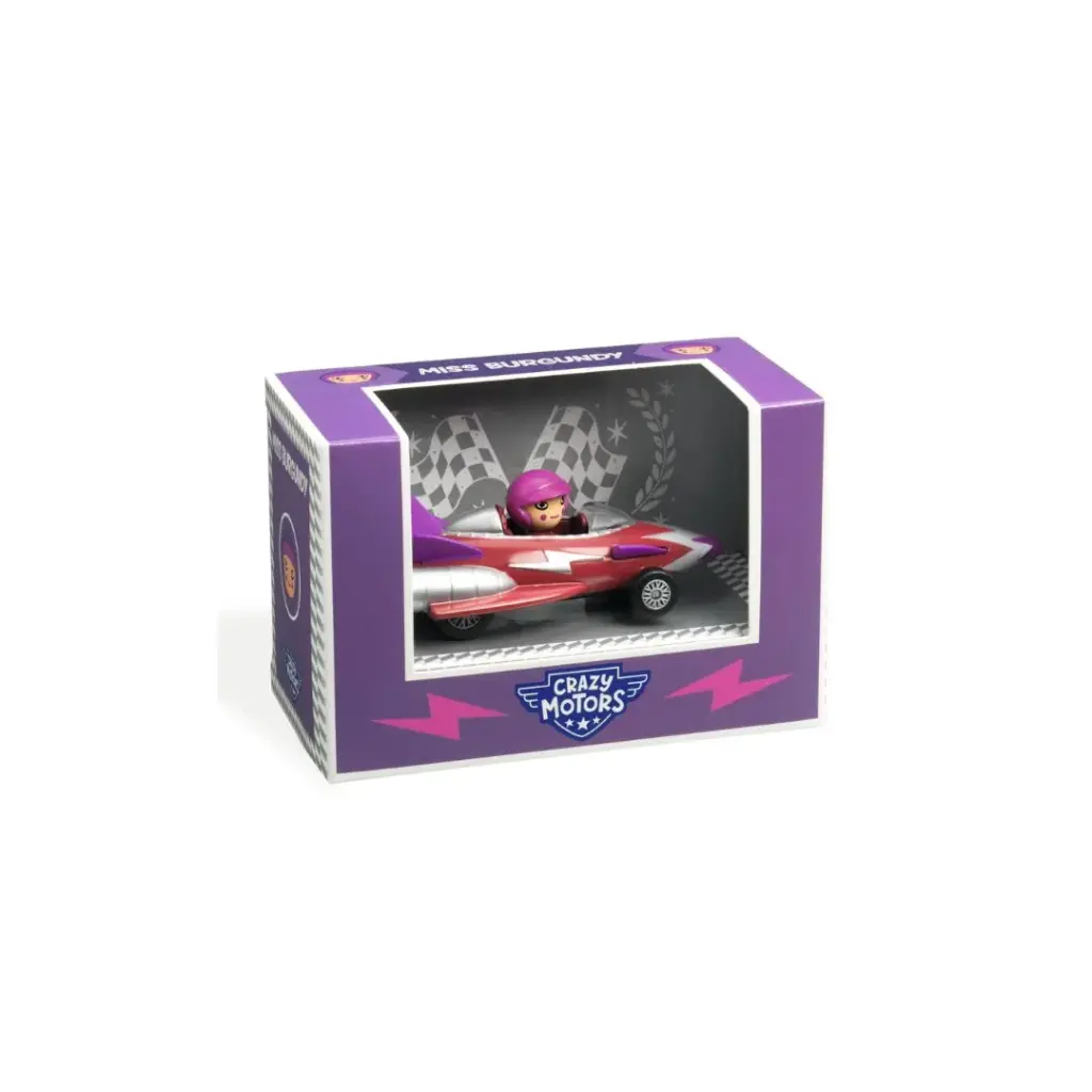 [35483] Crazy Motors Miss Burgundy
