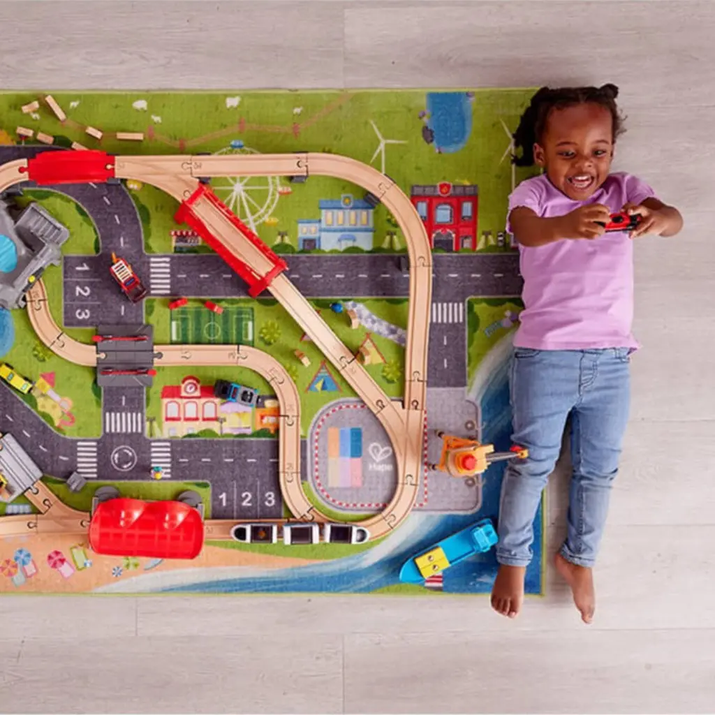 Alfombra Railway Play Rug