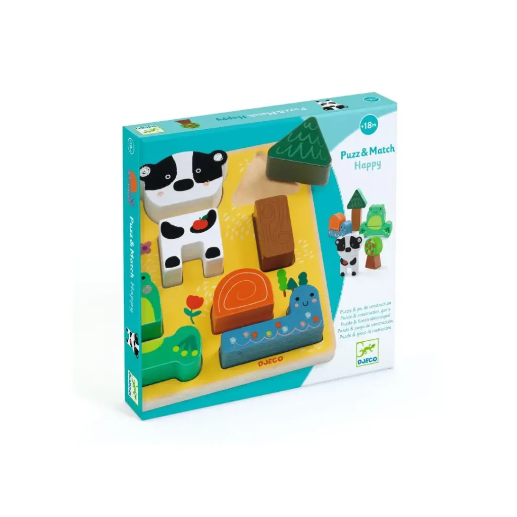 [31075] Encajable Puzz & Match Happy