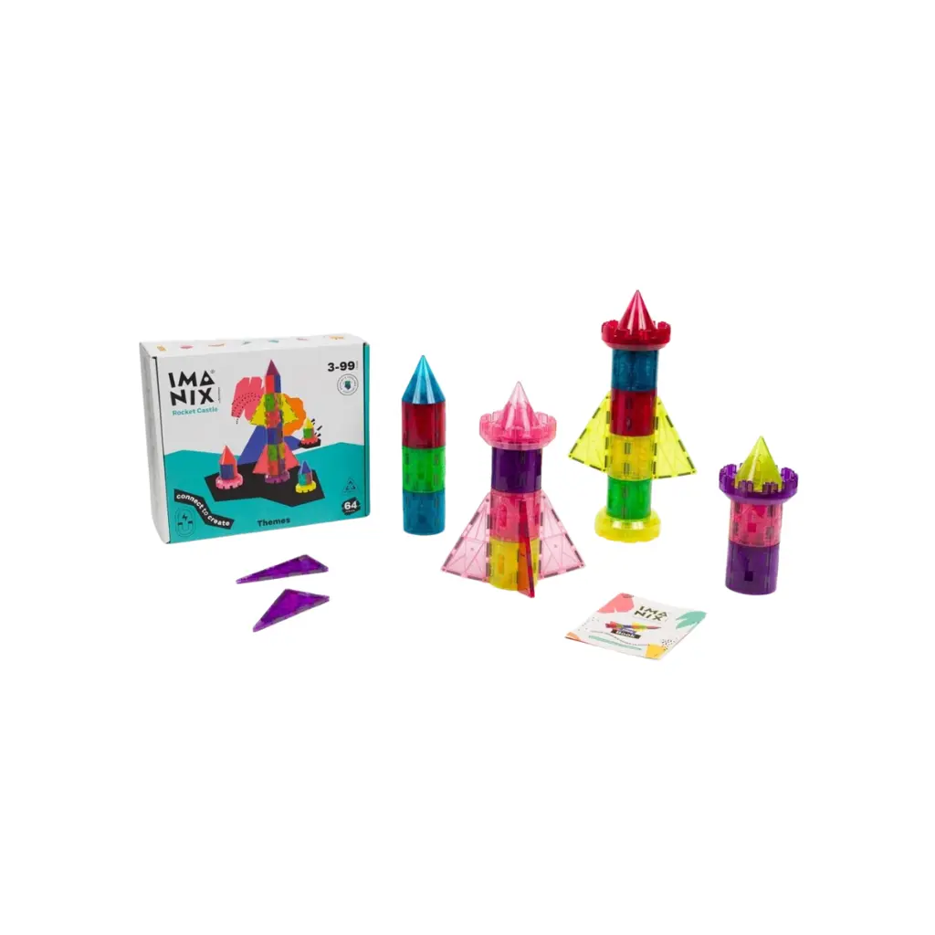 [350064] Imanix Rocket Castle 64 pzas