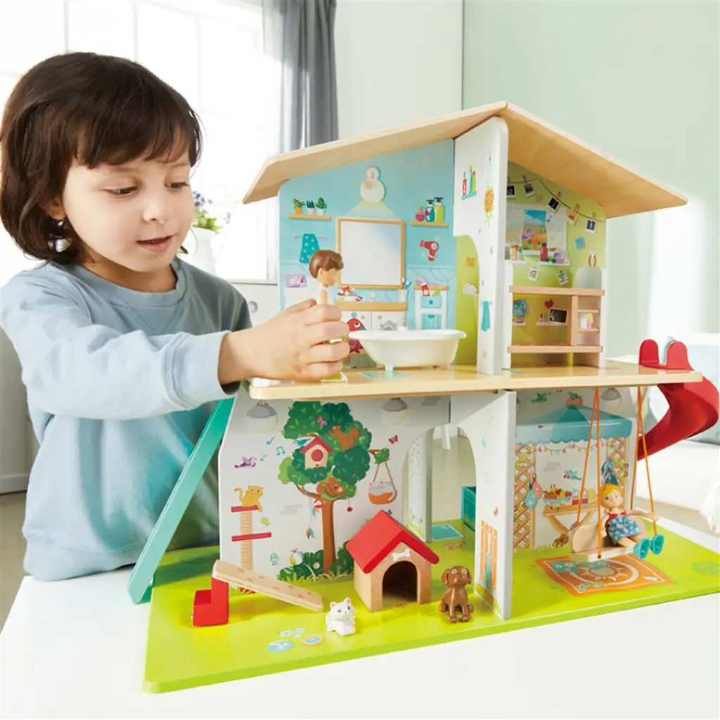 [E3411] Casa de Muñecas Rock and Slide