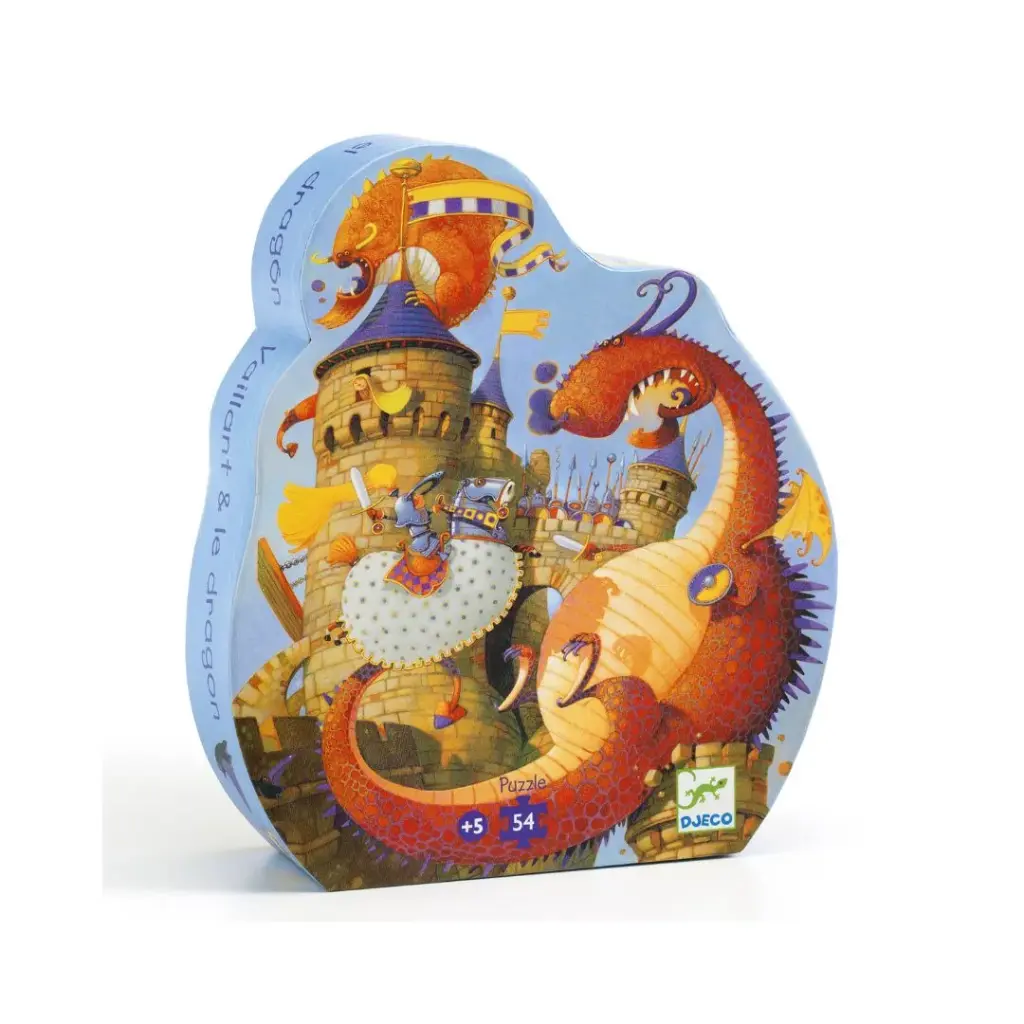 Silueta - Vaillant y el dragón 54 pzas. 