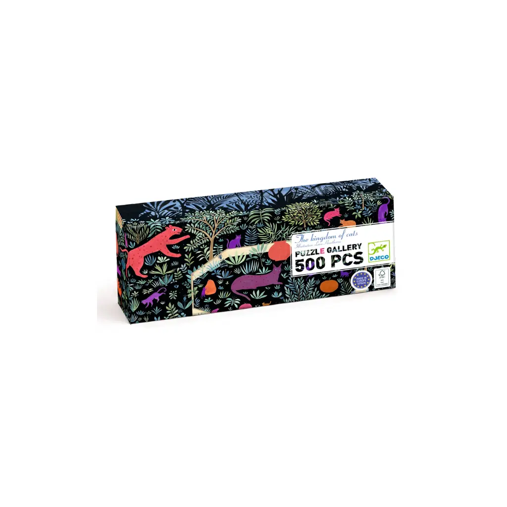 Puzzle Galería - The Kingdom of Cats 500 pzas.