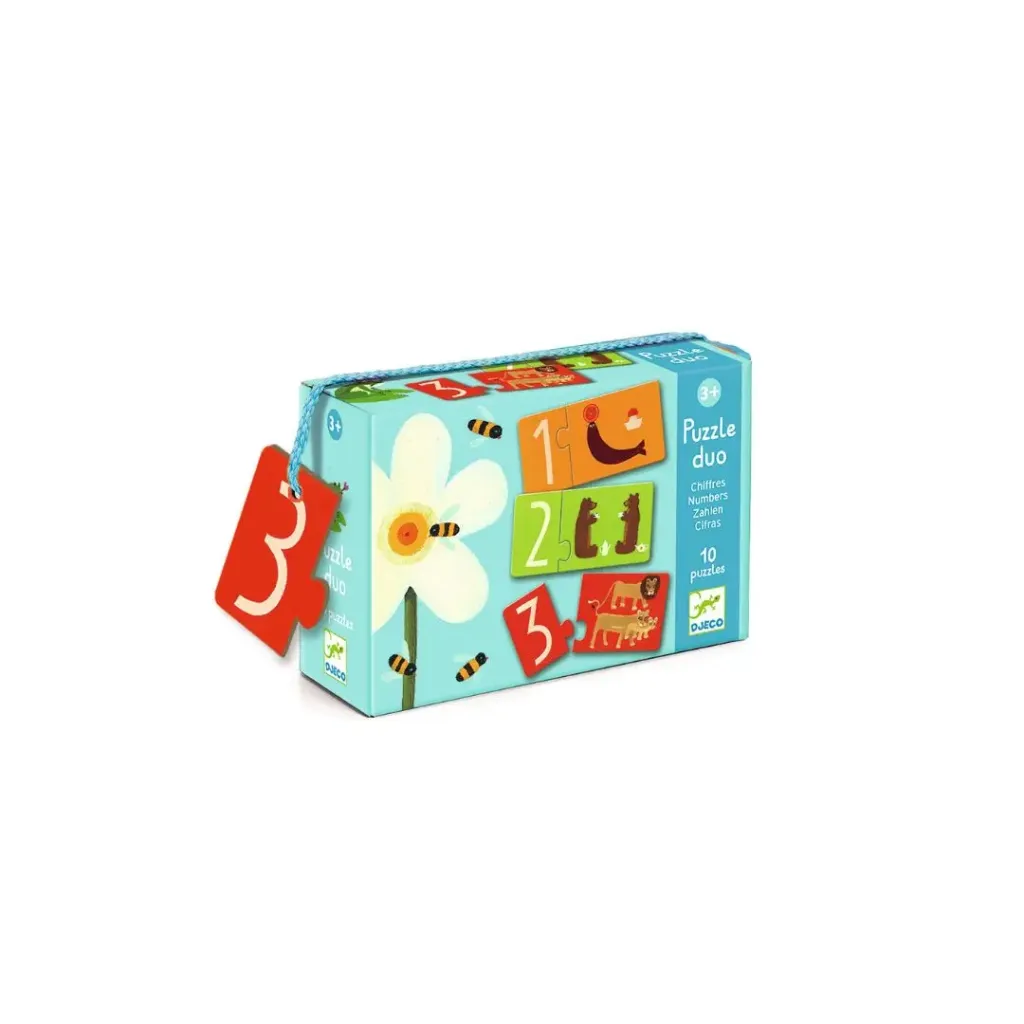 Educativos Puzzle Dúo - Números