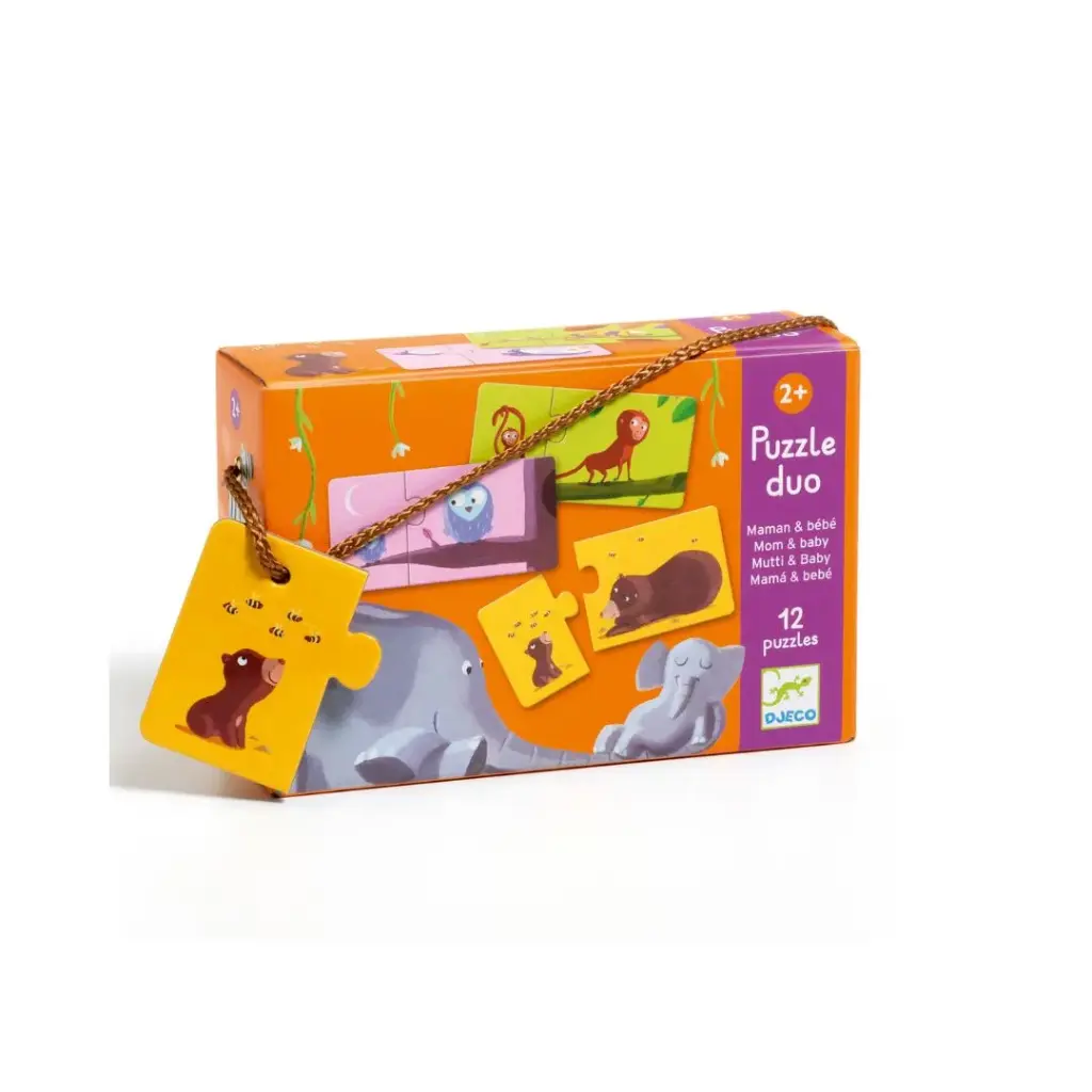 Educativos Puzzle Dúo - Mamá y bebé