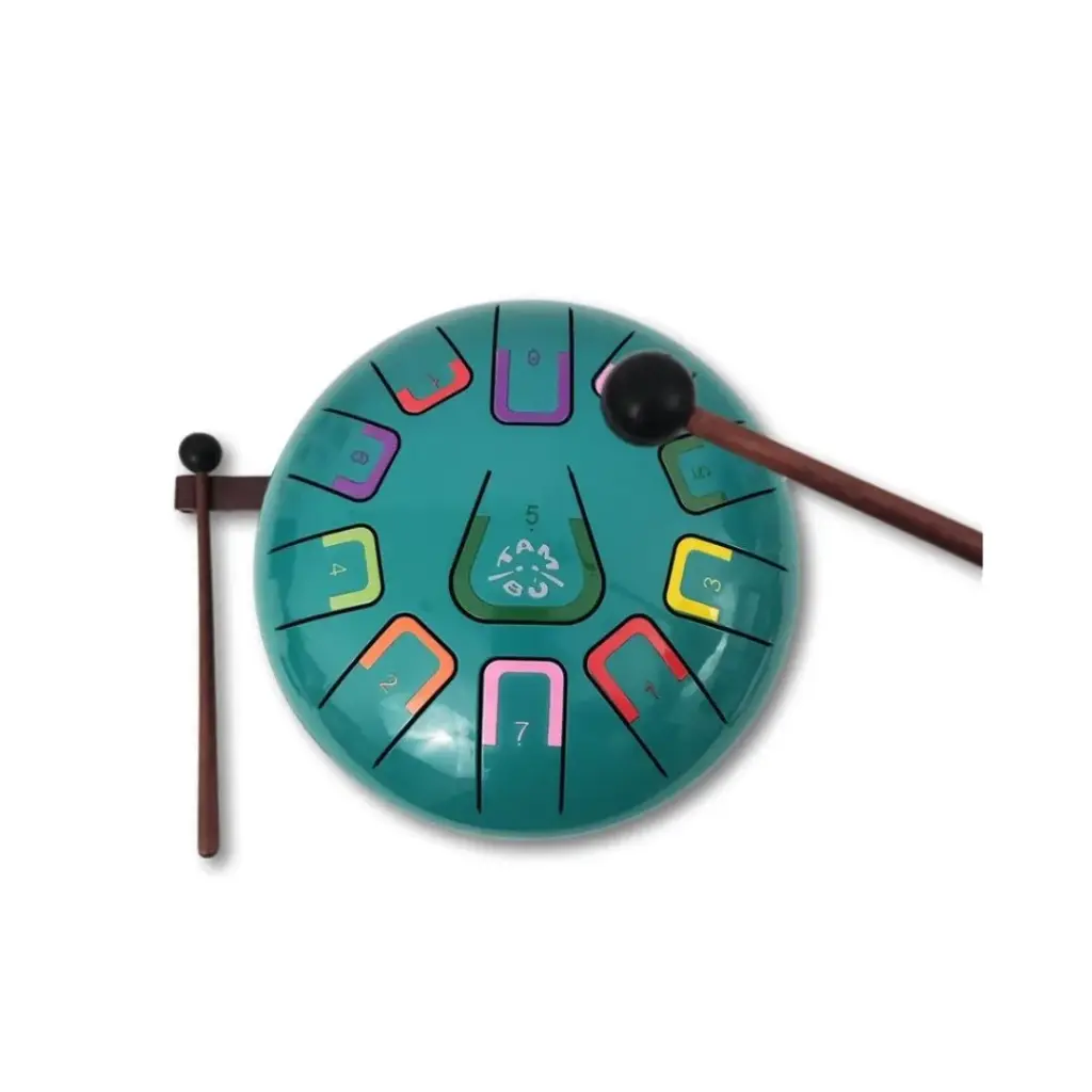 [JCTMB08T] Tambú 8" 11 notas - Turquesa