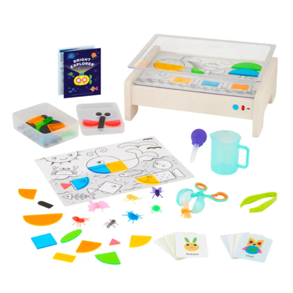 [73737] B. Mesa de luz kit educacional