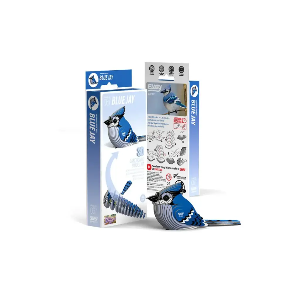 Eugy Blue Jay 3D
