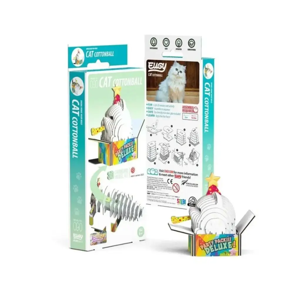 Eugy Gato Cottonball 3D - Mod. 090