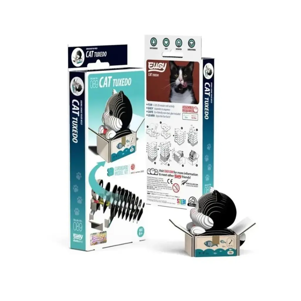 Eugy Gato Tuxedo 3D - Mod. 089