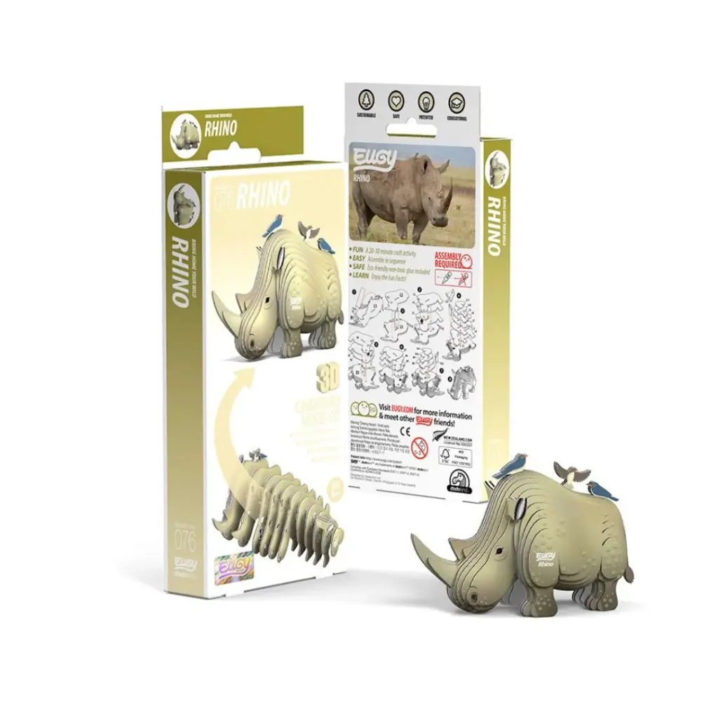 Eugy Rinoceronte 3D